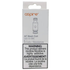 Aspire 0.6Ω (15-18W) AF Mesh Coils - 5ct