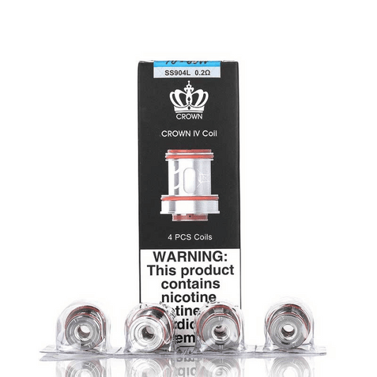 Uwell 0.2Ω Crown 4 Coils - 4ct