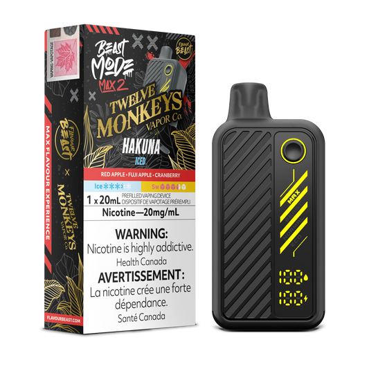Flavour Beast Mode Max 2 x Twelve Monkeys