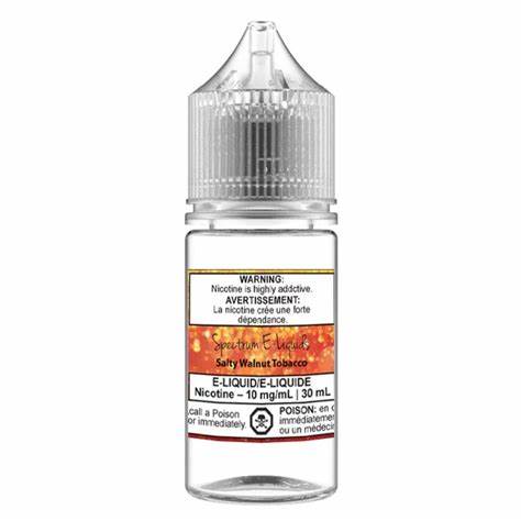 Spectrum Salty Walnut Tobacco Salts (Ontario Tax)