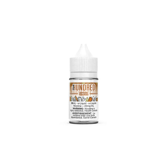 1Hundred 30ml Salt E-Liquid (Ontario Tax)
