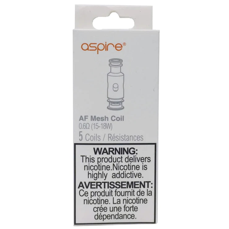 Aspire 0.6Ω (15-18W) AF Mesh Coils - 5ct