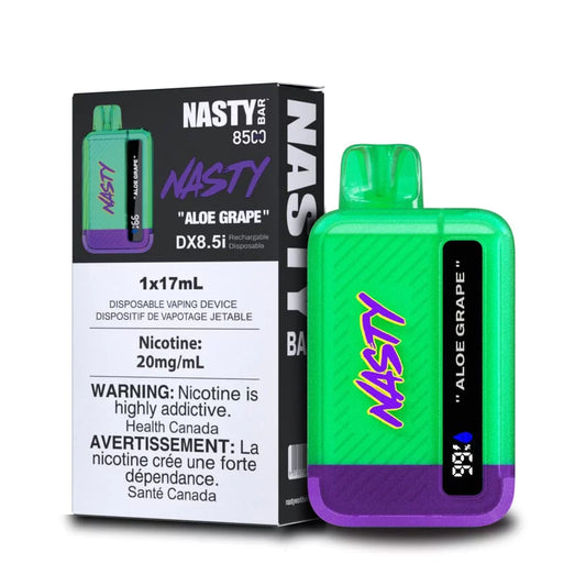Nasty Bar DX8.5i (8500 Puff) - Aloe Grape