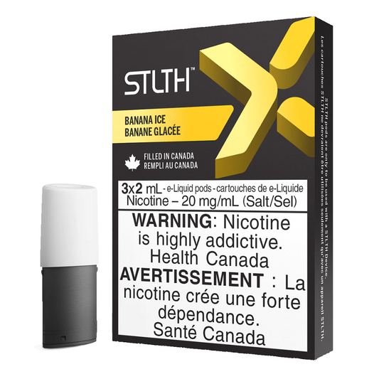 Banana Ice - STLTH X Pods Excise 20mg Bold 50