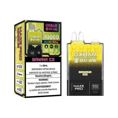 Oxbar Maze Pro 10000 - Banana Ice