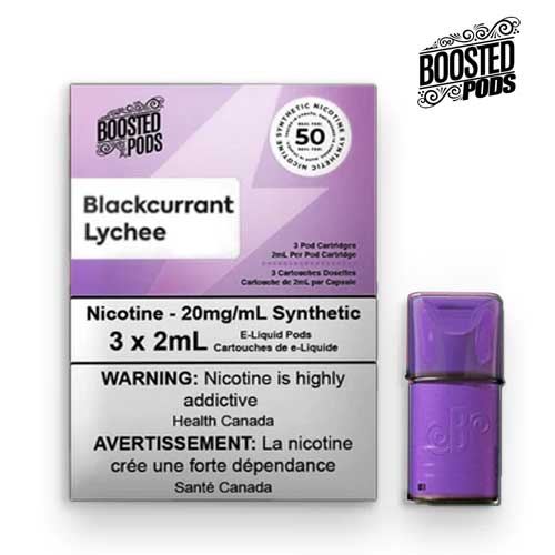 Boosted Synthetic Pods - Blackcurrant Lychee