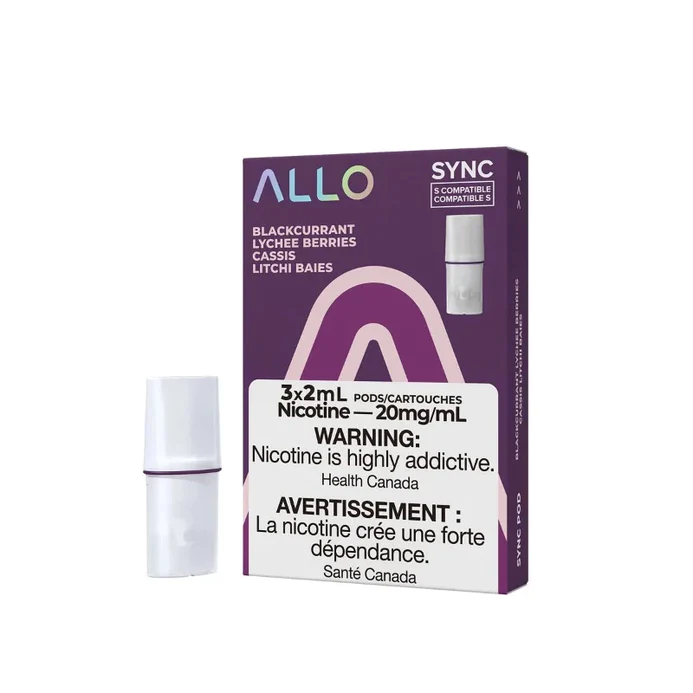 Allo Sync Pods - Blackcurrant Lychee Berries