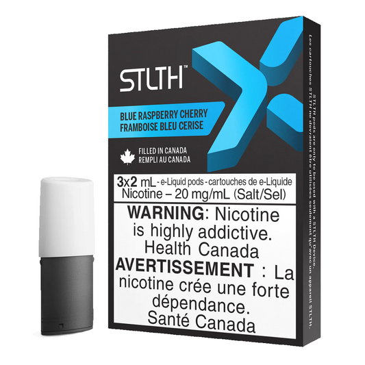 Blue Raspberry Cherry - STLTH X Pods Excise 20mg Bold 50