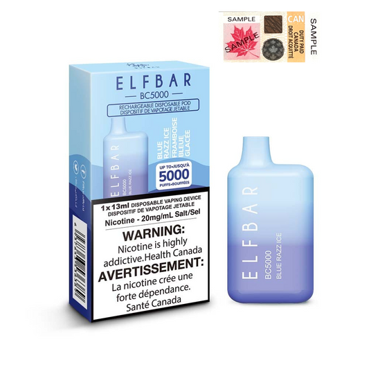 Elfbar BC5000 - Blue Razz Ice