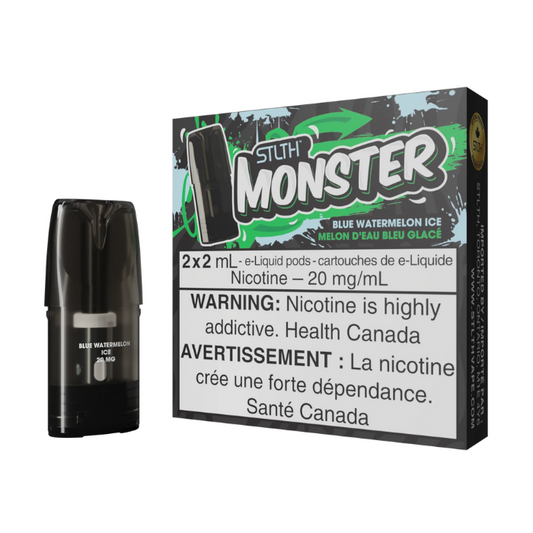 STLTH Monster Pods - Blue Watermelon Ice 20mg