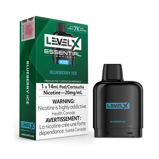 Level X Essential Series Pods - Blueberry Ice