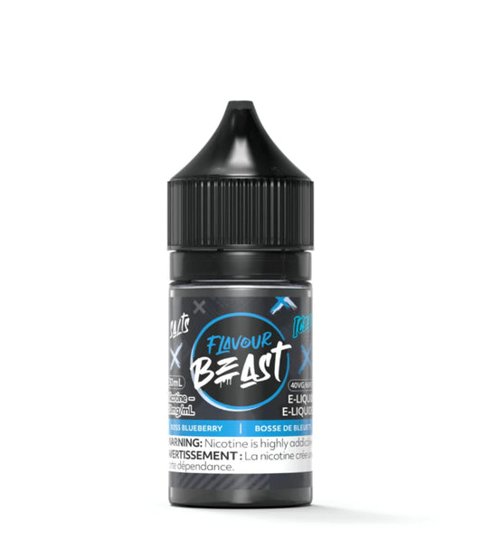 Flavour Beast 30ml Salt Nic - Boss Blueberry Iced 20mg