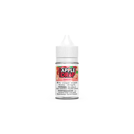 Apple Drop 30ml Salt Nic - Cranberry 20mg Bold 50