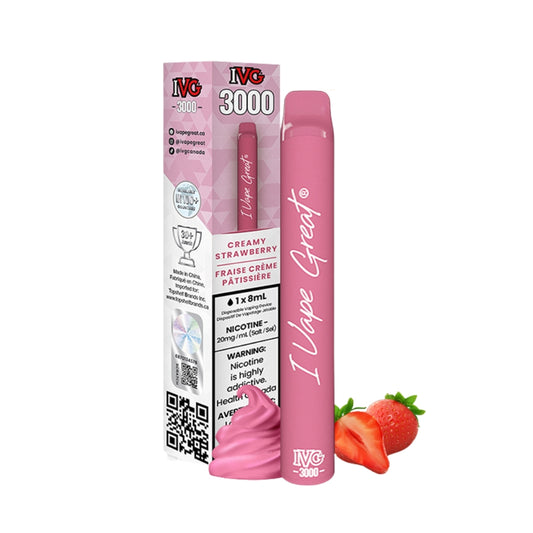 IVG 3000 - Creamy Strawberry