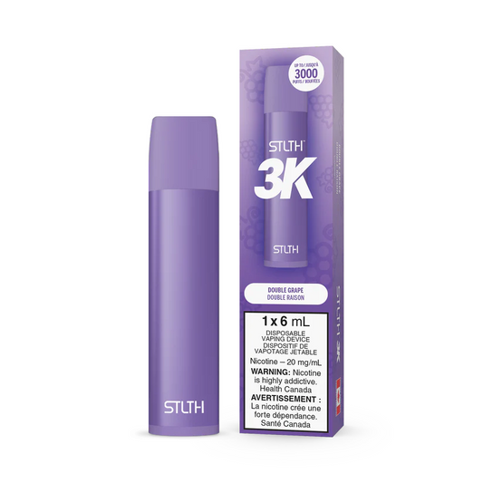 STLTH 3K Disposable - Double Grape