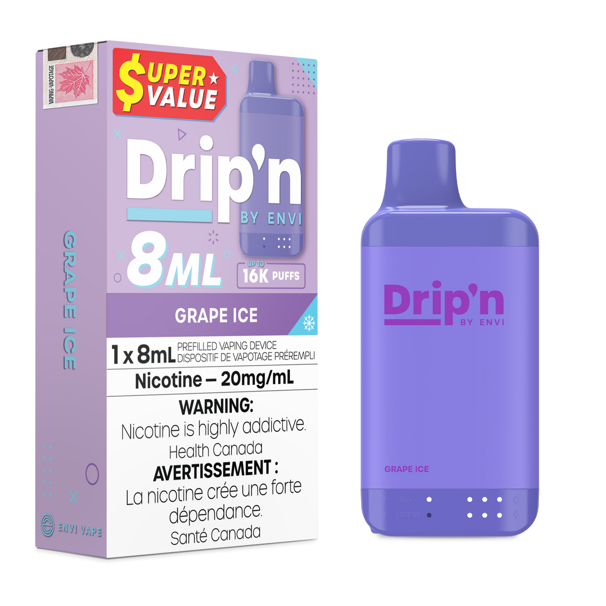Super Value Drip’n 8mL