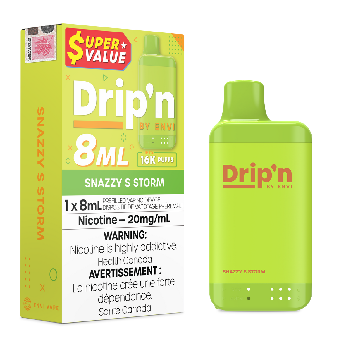 Super Value Drip’n 8mL