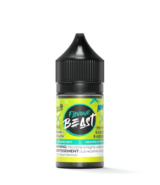 Flavour Beast 30ml Salt Nic - Extreme Mint Iced 20mg