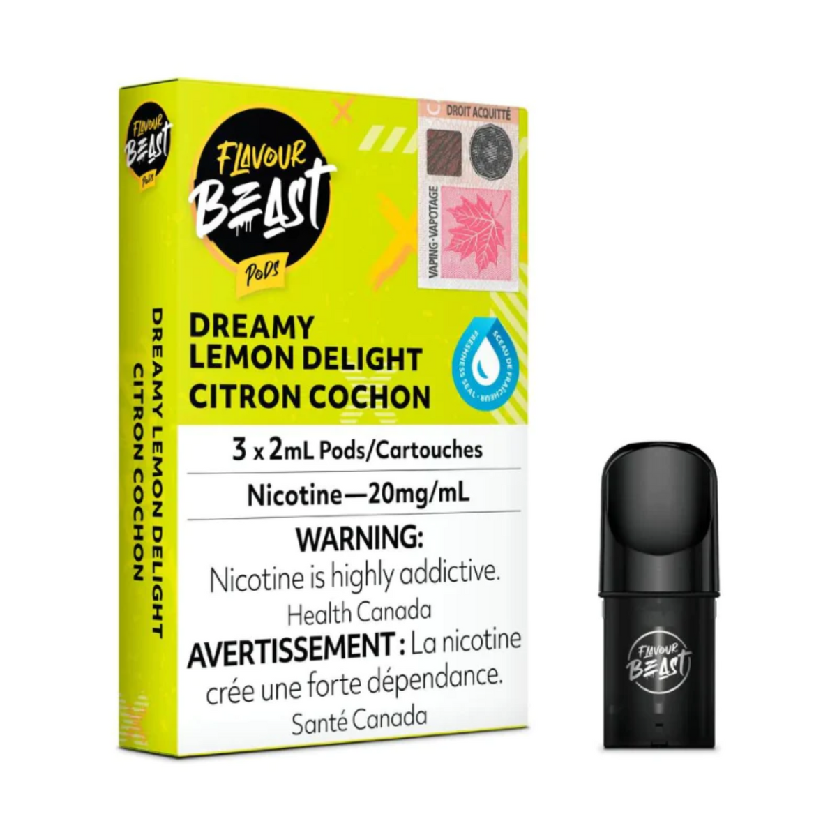 Flavour Beast Pods - Dreamy Lemon Delight