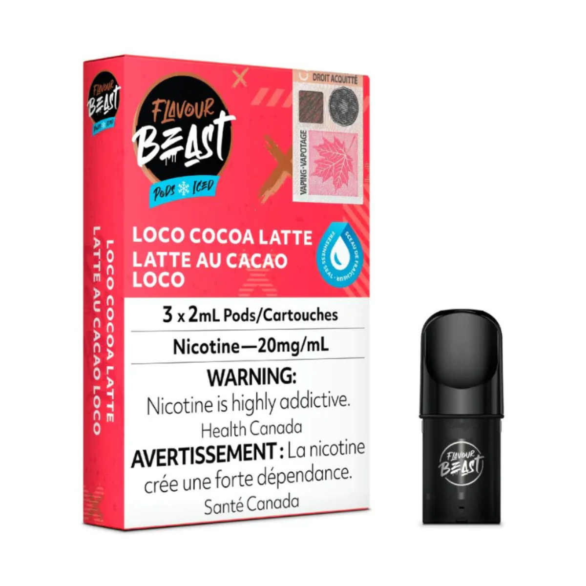 Flavour Beast Pods - Loco Cocoa Latte