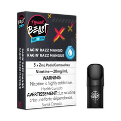 Flavour Beast Pods - Ragin' Razz Mango Iced