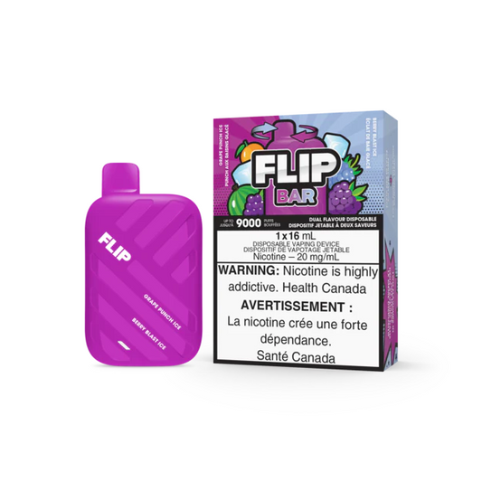 Flip Bar 9000 - Grape Punch Ice & Berry Blast Ice