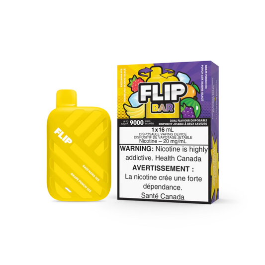 Flip Bar 9000 - Razz Nana Ice & Grape Punch Ice