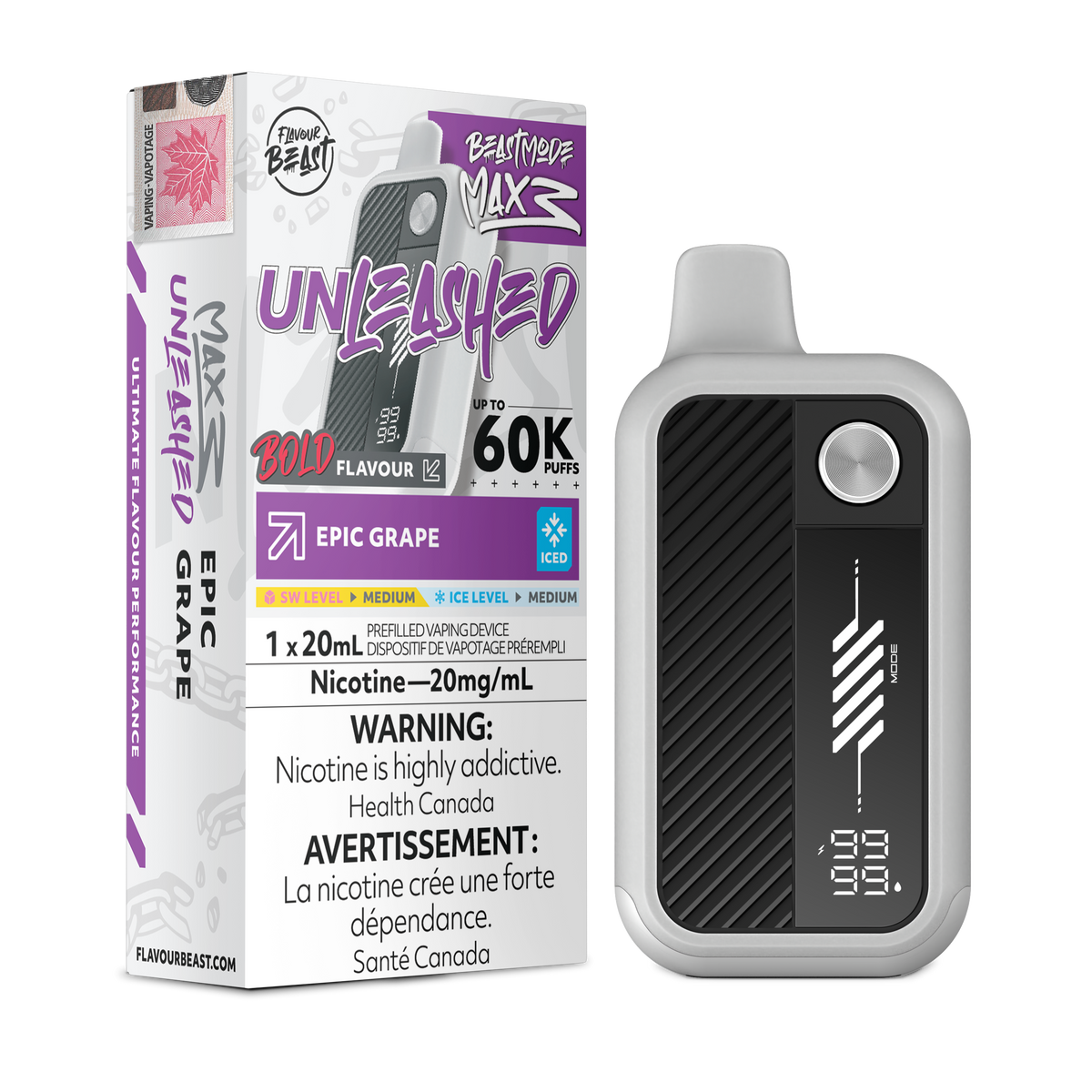 Flavour Beast Mode Max 3 Unleashed 60k