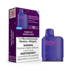 Envi Drip'n Level X Pods - Grape Ice