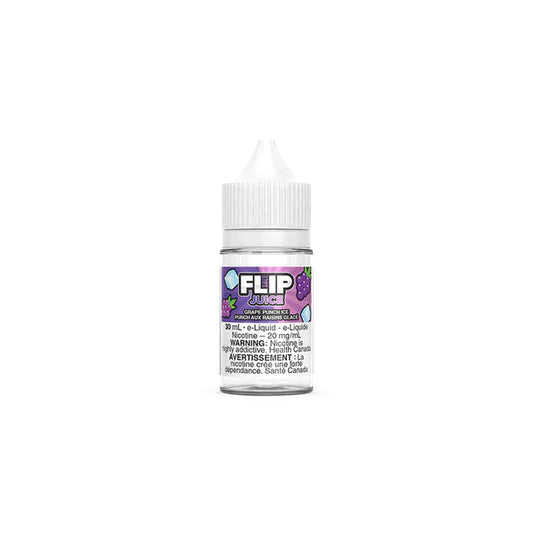 Flip Juice 30ml Salt Nic - Grape Punch Ice