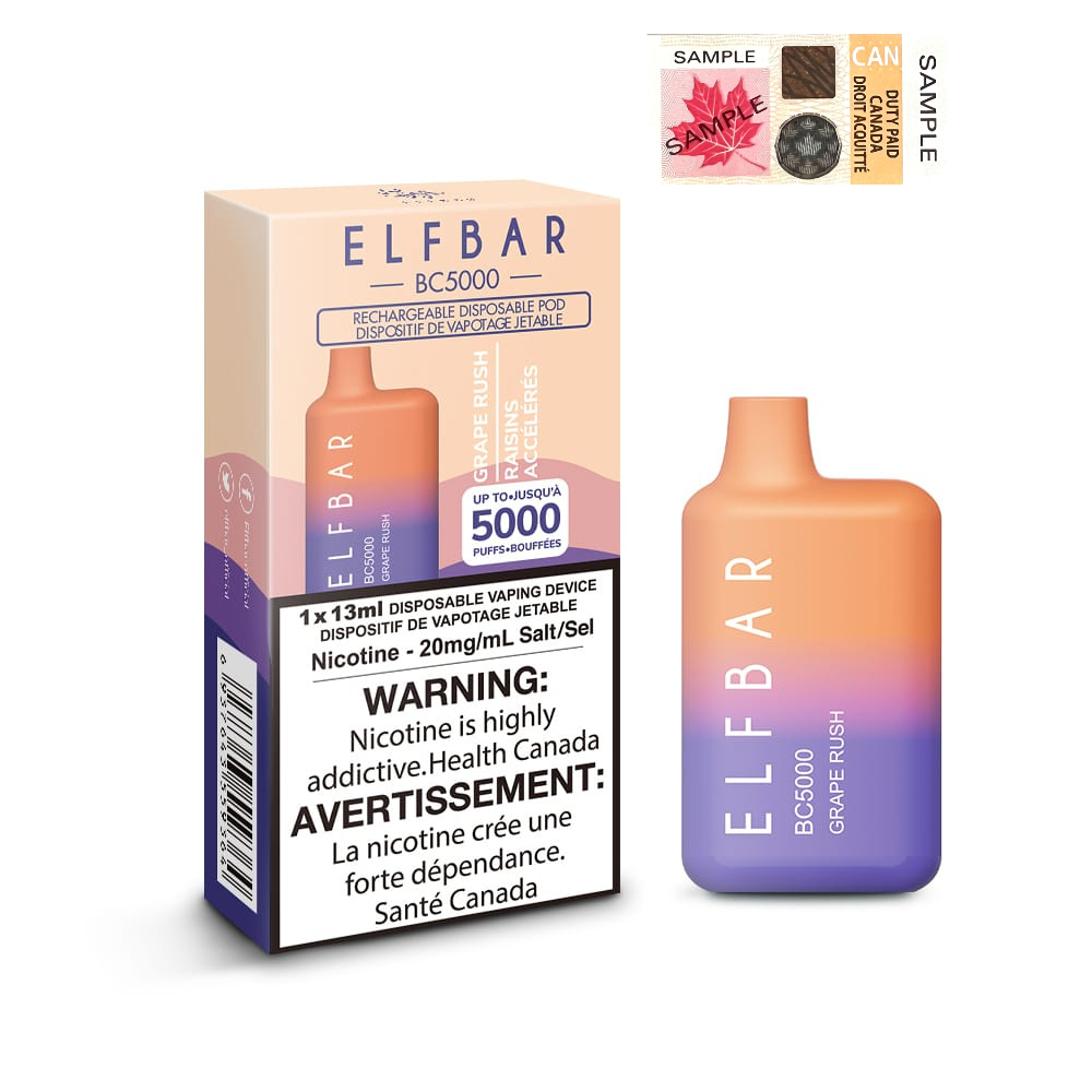 Elfbar BC5000 - Grape Rush