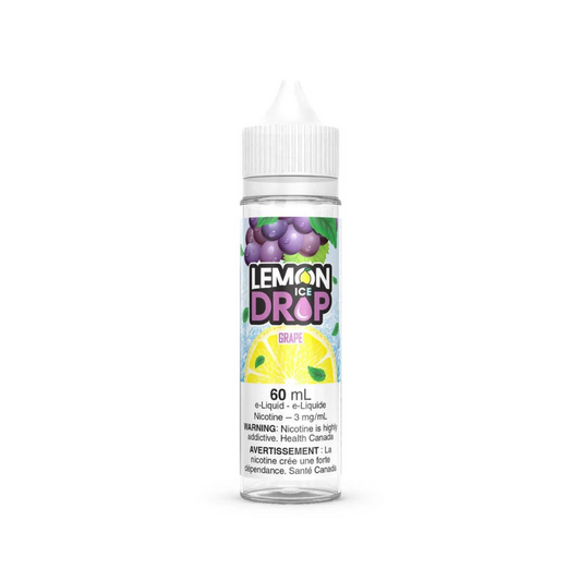 Lemon Drop Ice 60ml Freebase - Grape 0mg