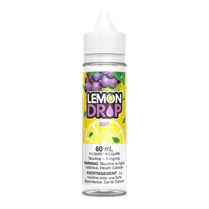 Lemon Drop 60ml Freebase - Grape 0mg