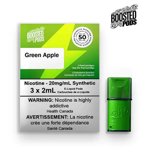 Boosted Synthetic Pods - Green Apple