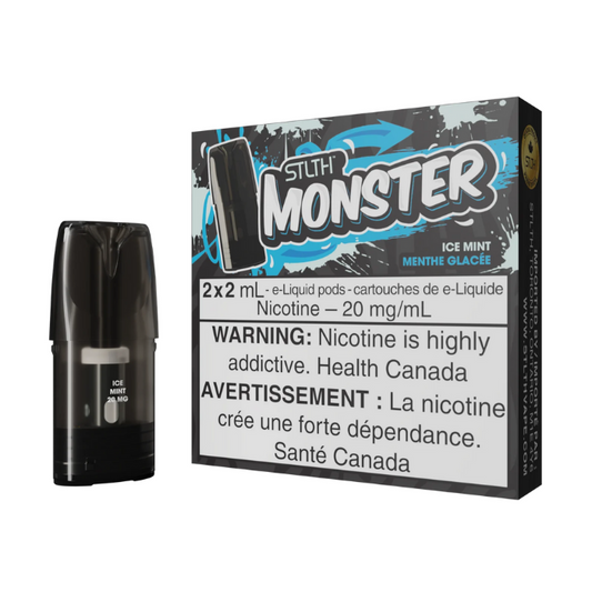 STLTH Monster Pods - Ice Mint 20mg