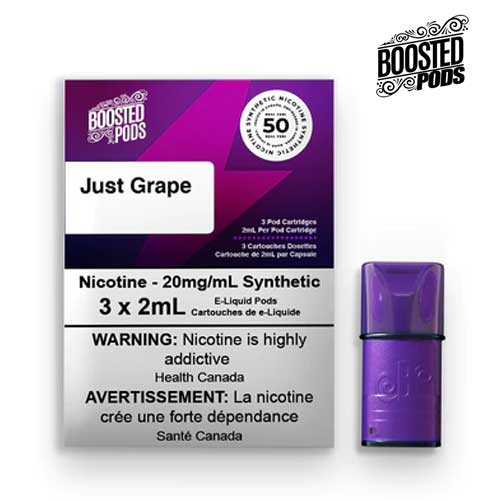Boosted Synthetic Pods - Just Grape
