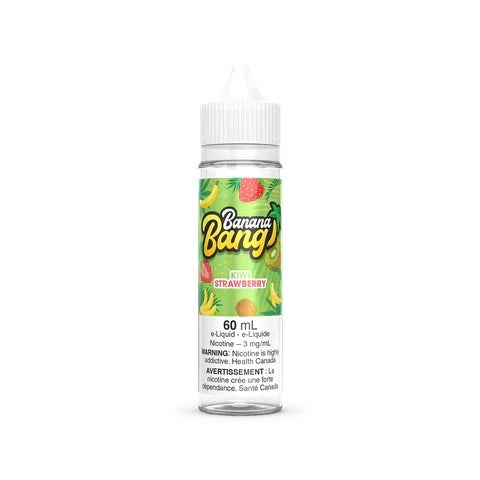 Banana Bang 60ml Freebase - Kiwi Strawberry 3mg