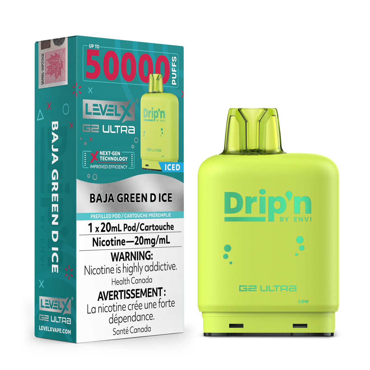 Drip’n 50k Level X Pods