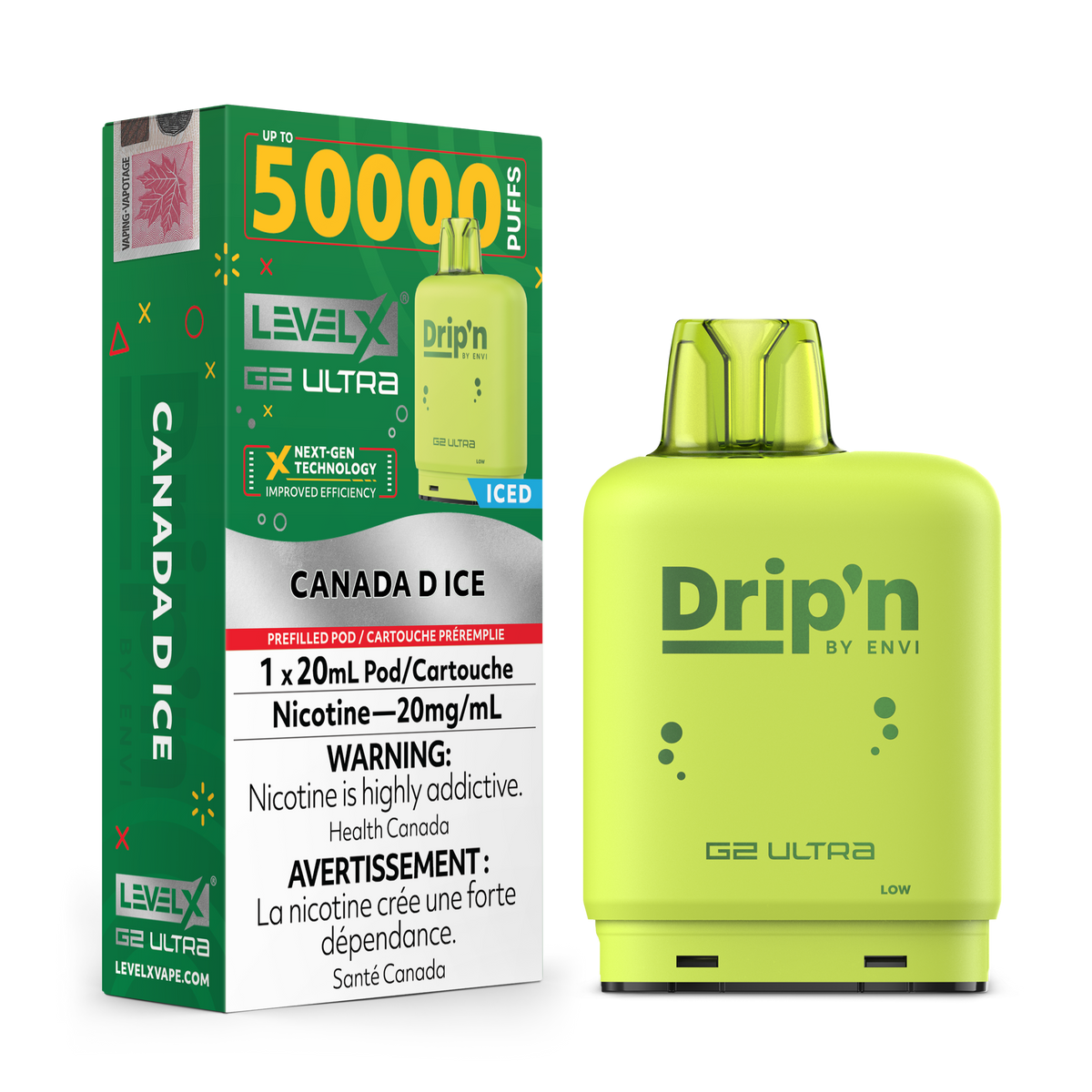 Drip’n 50k Level X Pods