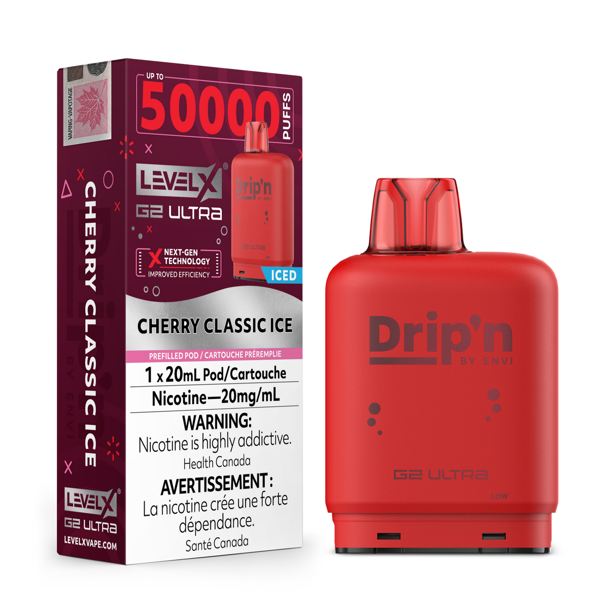Drip’n 50k Level X Pods