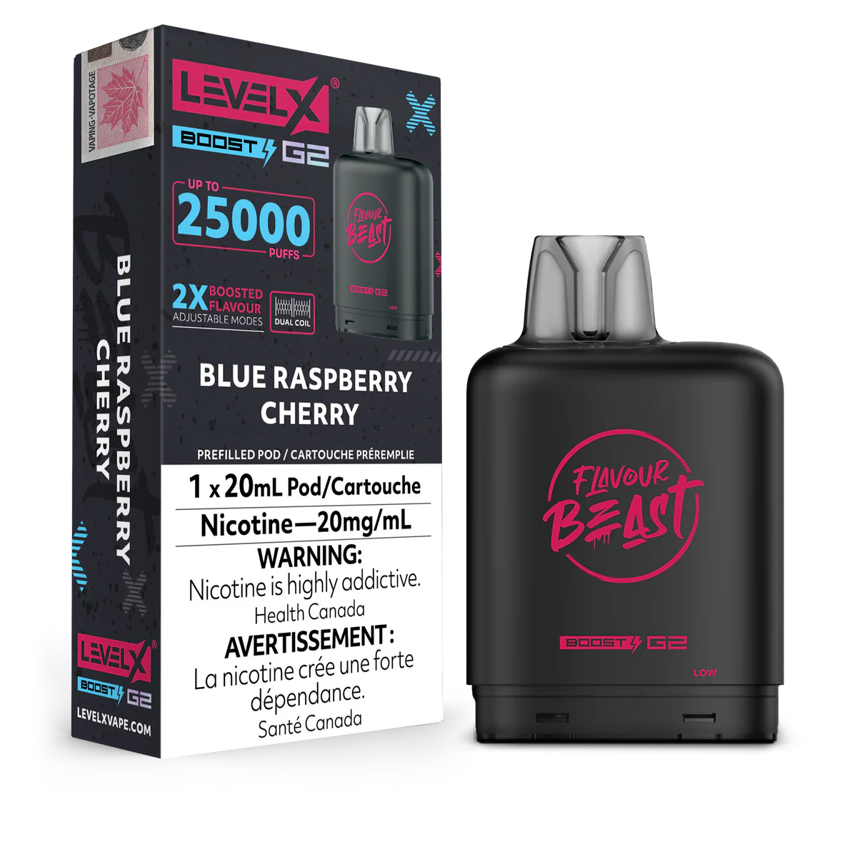 Level X Flavour Beast Boost 25K (Ontario Tax)