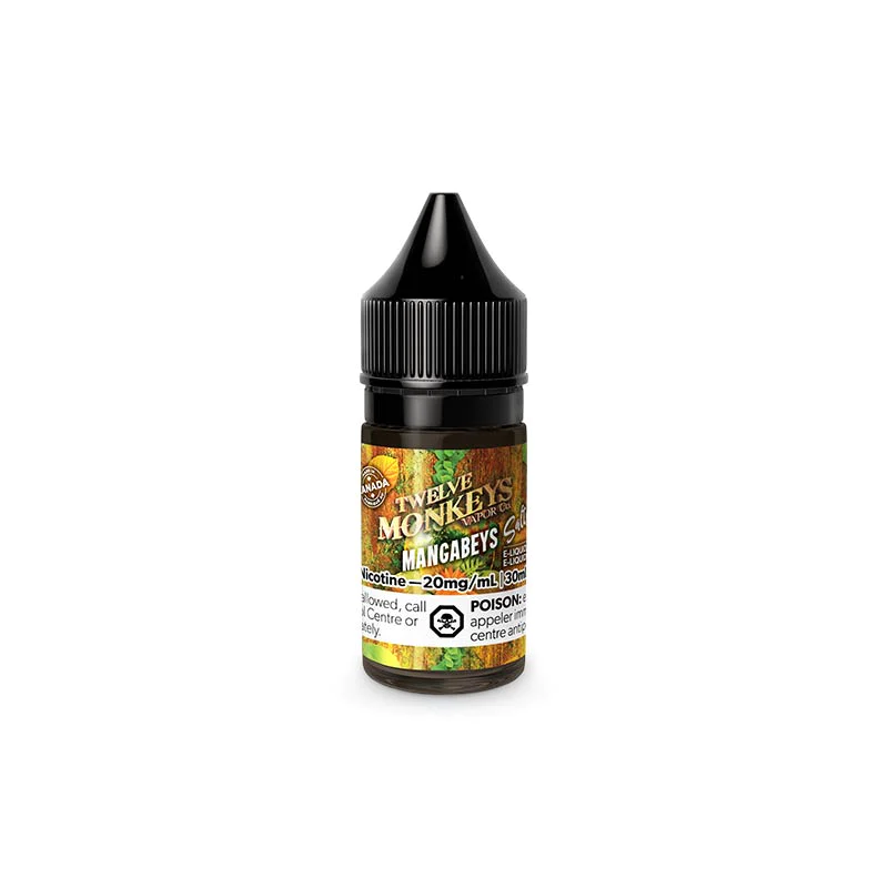 Twelve Monkeys 30ml Salt Nic - Mangabeys 10mg