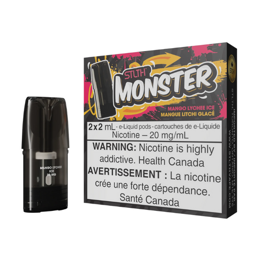 STLTH Monster Pods - Mango Lychee Ice 20mg