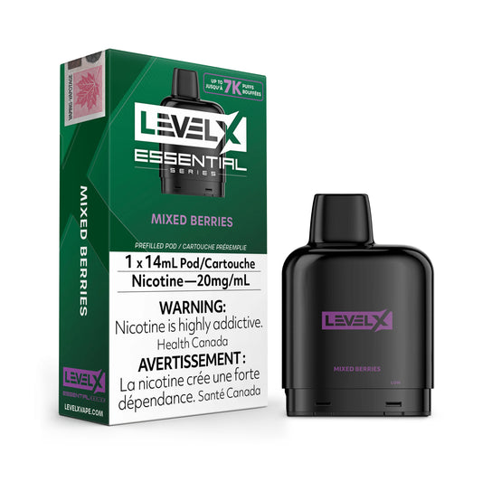 Level X Essential Series Pods - Mixed Berries