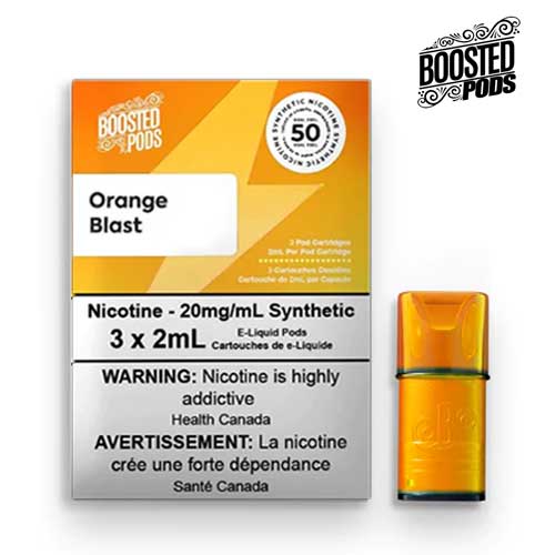 Boosted Synthetic Pods - Orange Blast