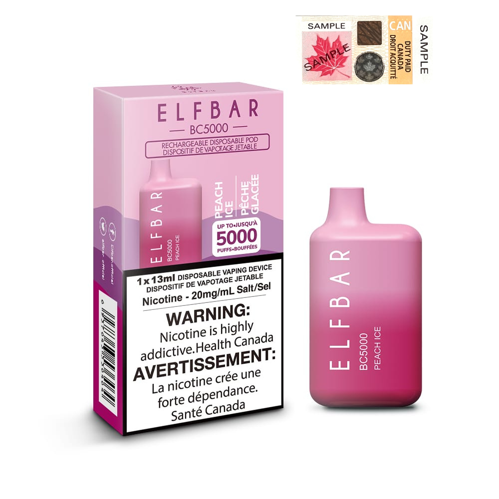 Elfbar BC5000 - Peach Ice