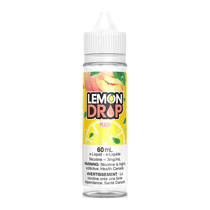 Lemon Drop 60ml Freebase - Peach 0mg