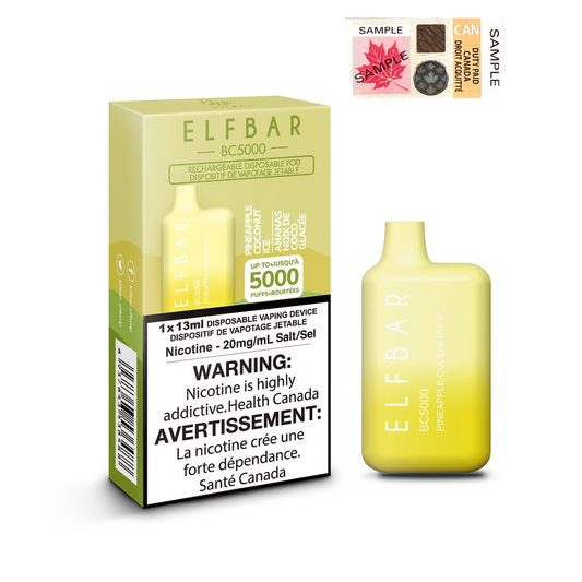 Elfbar BC5000 - Pineapple Coconut Ice