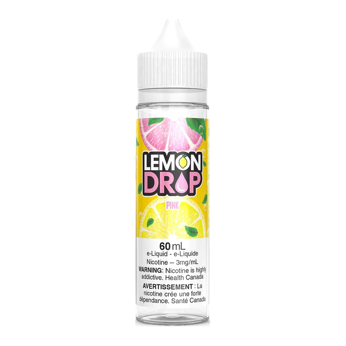 Lemon Drop 60ml Freebase - Pink 0mg