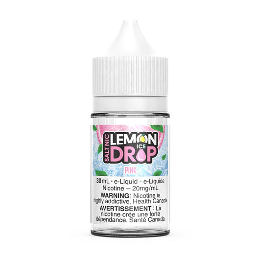 Lemon Drop Ice 30ml Salt Nic - Pink 20mg